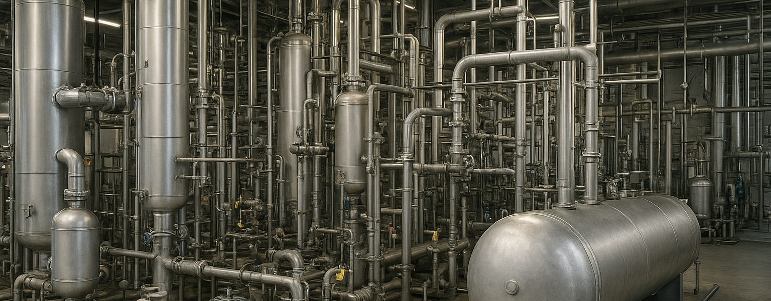 Ethanoltrocknungsanlage mit Molekularsieb-Trockenmittel zur Entfernung von Feuchtigkeit