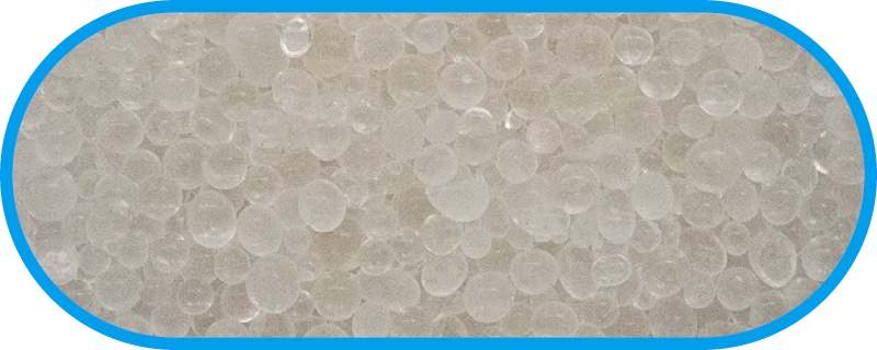 GIEBEL Poresphere AL-H vs. BASF Sorbead Air R 2050