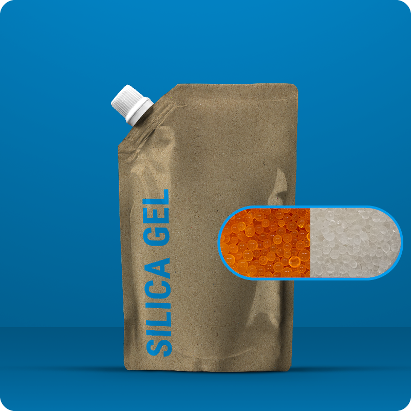 Silica gel Orange-Colorless 1,0 kg Bag