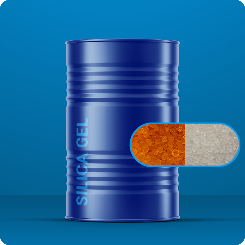 Silica gel Orange-Colorless 150kg Barrel