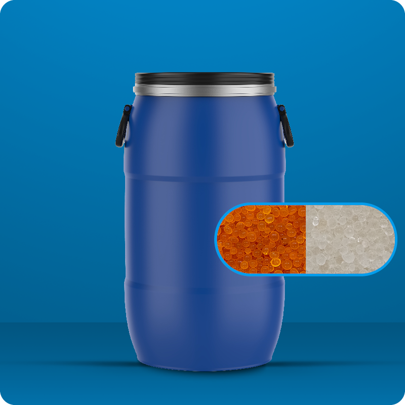 Silica gel Orange-Colorless 25kg Barrel