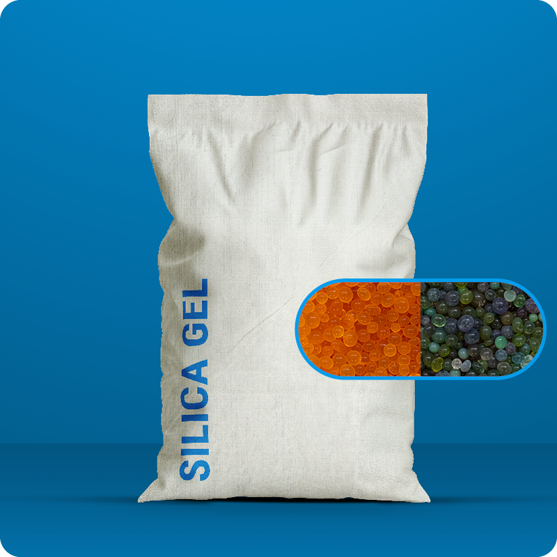Silica gel Orange-Green 25x 1kg Bag