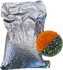 Silicagel Orange-Grün 1kg Aluverbund-Beutel