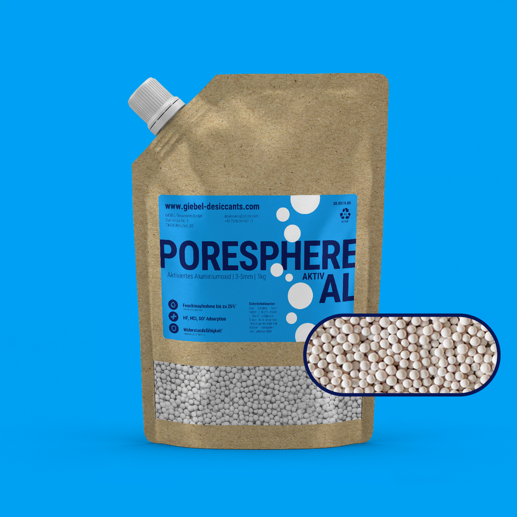 [35.0519.00] PORESPHERE® Aktiv-AL 3-5mm 1kg