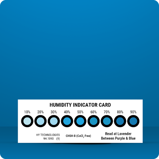 [35.0591.00] 50x Humidity Indicator 9-Point 10-90% RH Blue-Purple